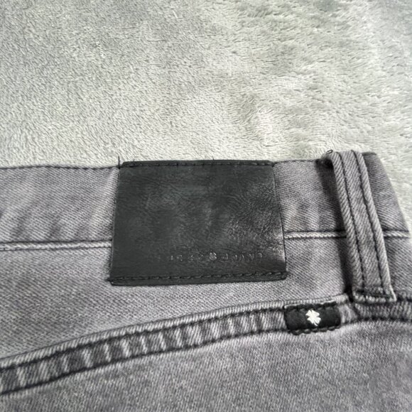 Lucky Brand 221 Original Straight Fit Mens 38x31Gray Stretch Denim Jeans 7MC1025 - Picture 11 of 16